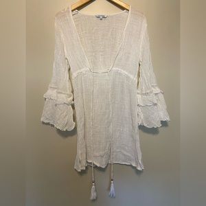 Blue Island - white cover up